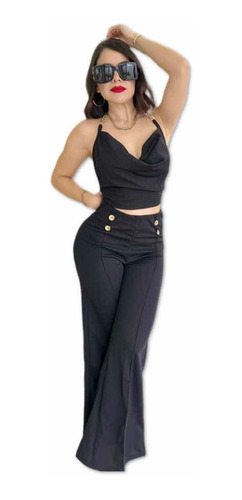 Pantalón Súper Sexy De Temporada Con Blusa Strech