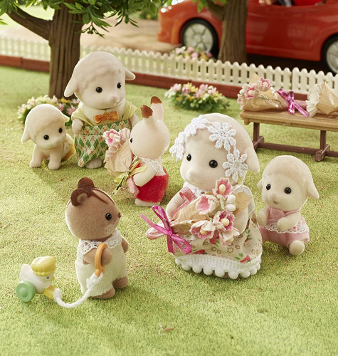 Sylvanian Families Ovejas Bebe Gemelos Juguete Muñecos Atrix