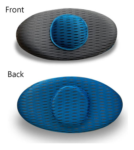 Almofada ergonômica de apoio lombar e para as costas alivia a dor cinzenta