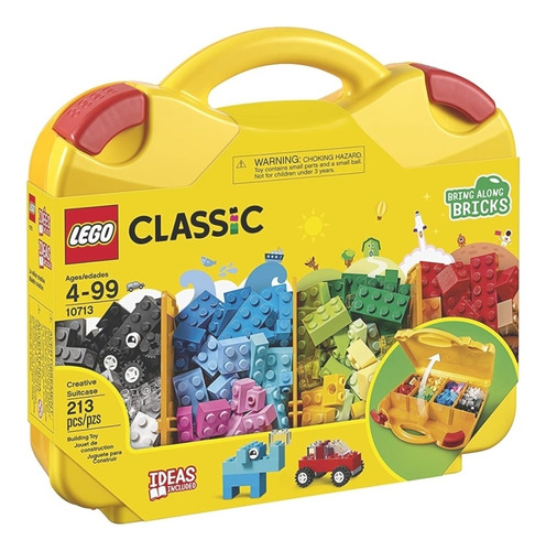Lego Classic 10713 - 213 Piezas, Lego Clásico Maleta 10713