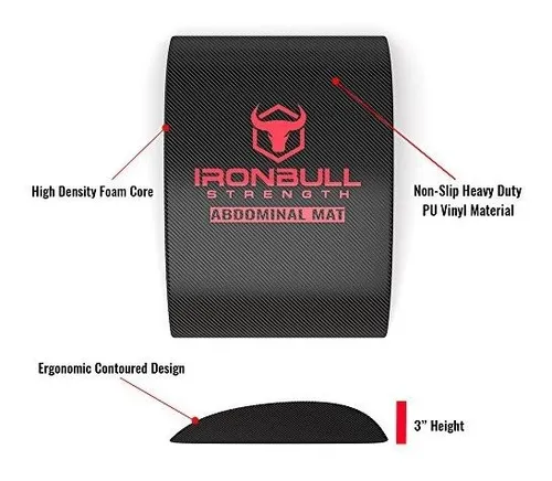 Iron Bull Strength Abdominal Mat Para Una Amplia Gama De
