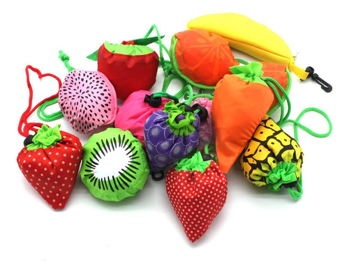 Yuyikes 10pcs Frutas De Ultramarinos Reutilizable De Compras