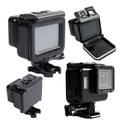 Case Black Impermeable  Buceo 60m  Para Gopro 5/6, 7