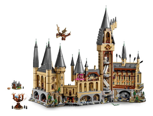 Set Construcción Lego Harry Potter Castillo De Hogwarts 7...