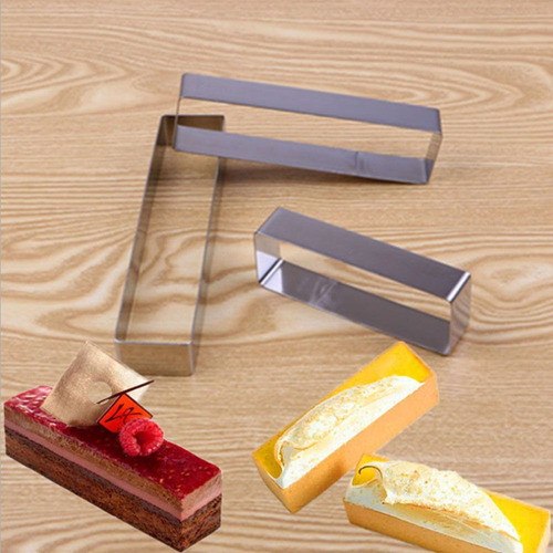 Molde Para Hacer Mousse Para Hornear Galletas, Tartas, Acero