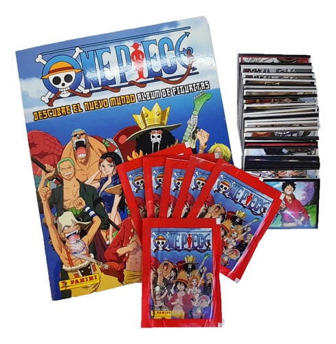 One Piece Panini 2023 - Pack Álbum + Sobres + Figuritas