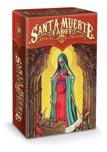 Mini Santa Muerte Tarot Cartas + Instrucciones Lo Scarabeo