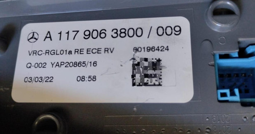 Lanterna Direita Led Cla 200 14/19 Original Recuperada