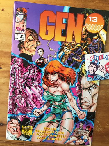 Comic Set - Gen 13 Completo 1st Series 1994 Scott Campbell