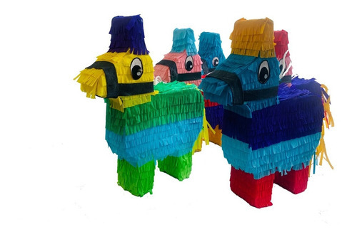 Burrito Piñata Minipiñata, Set 5 Pzas.