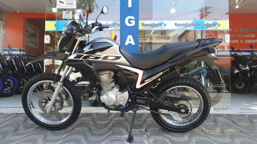 Imagem 1 de 4 de Honda Nxr Bros 160 Flexone 2021 Preta Garantia Fábrica