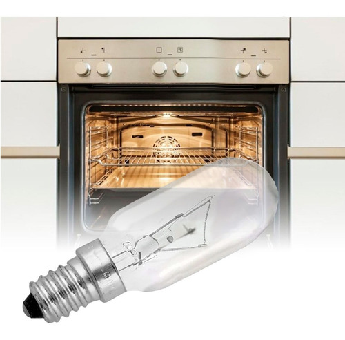 Imagem 4 de 9 de Kit 5 Lâmpadas Para Exaustores / Coifas 40w 110v E14 Sadokin