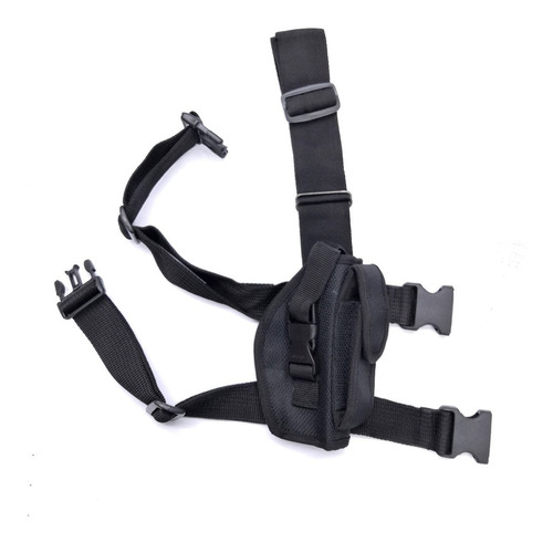 Piernera Táctica Militar Porta Pistola Y Cargador + Envio