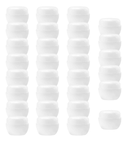 Frascos De Botellas De Crema Facial Portátiles A Blanco