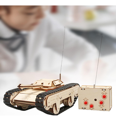 Stem Kits, Remote Control Tank, Wooden Puzzle