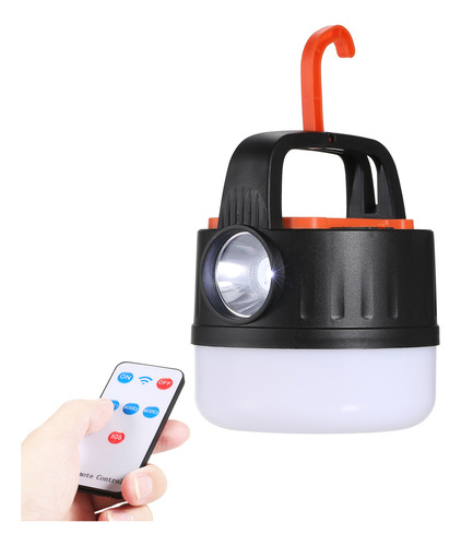 Lámpara Camping Solar Led Recargable Colgante Emergencia