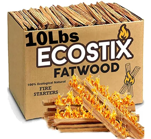 Fire Starter Easygoproducts Eco-stix Fatwood 4,54 Kg X120