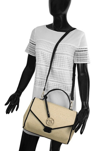 Imagen 3 de 6 de Bolso Para Dama Juvenil Casual Tejido De Palma Jym-0327