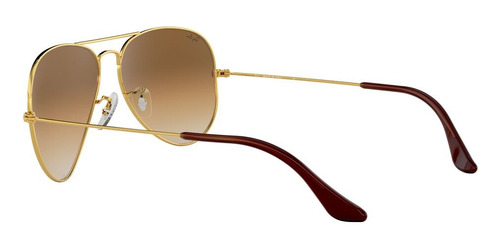 Lente De Sol Ray Ban Piloto Café Desvanecido Rb3025