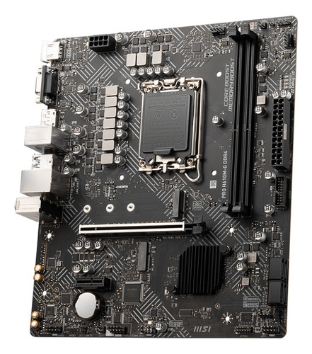 Tarjeta Madre Msi Pro H610m-g Ddr4 Intel Lga 1700 12va Gen