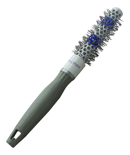 Cepillo Termico Para Brushing Violet 19mm Ionico Peluqueria Color Gris