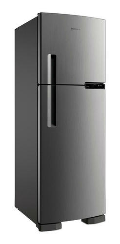 Imagem 1 de 3 de Geladeira Frost Free Brastemp Brm44h Inox Com Freezer 375l 127v
