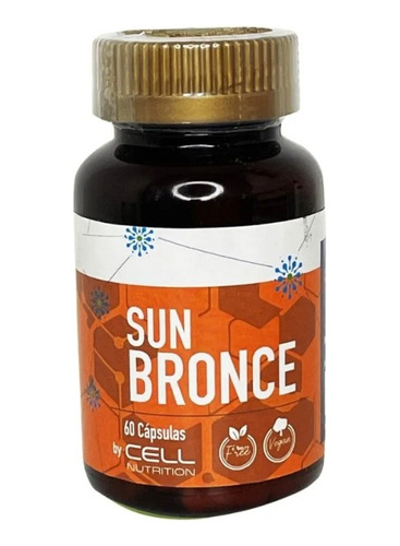 Sun Bronce Cell Nutrition Betacaroteno 60 Cap Dietafitness