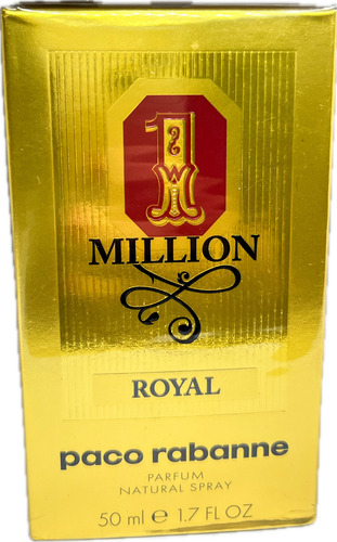 Perfume Paco Rabanne 1 Million One Million Royal Edp 50ml - Selo Adipec Original Lacrado
