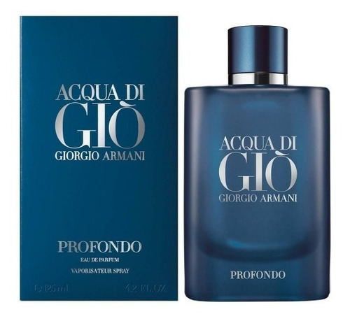 Imagen 2 de 5 de Acqua Di Gio Profondo Edp 125 Ml Original Con Regalo Armani