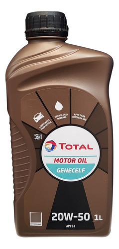 Aceite Para Motor Elf Genecelf Mineral 20w50 1l