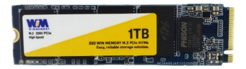 Ssd Winmemory 1tb M.2 2280 Pcie Nvme Swg001t Cor Preto