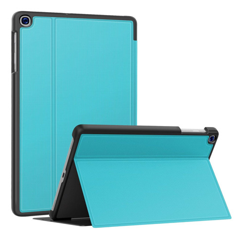 Funda Soke Para Galaxy Tab A 10.1 + Soporte Sky Blue