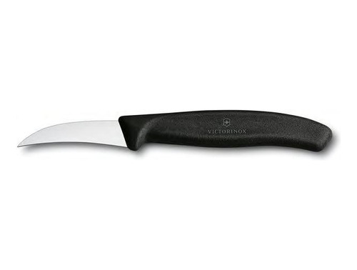 Cuchillo Torneador 6 Cm Victorinox Color: Negro