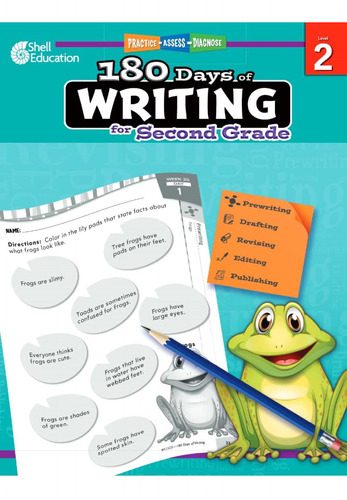 Libro: 180 Days Of Writing For Second Grade An Easy-to-use