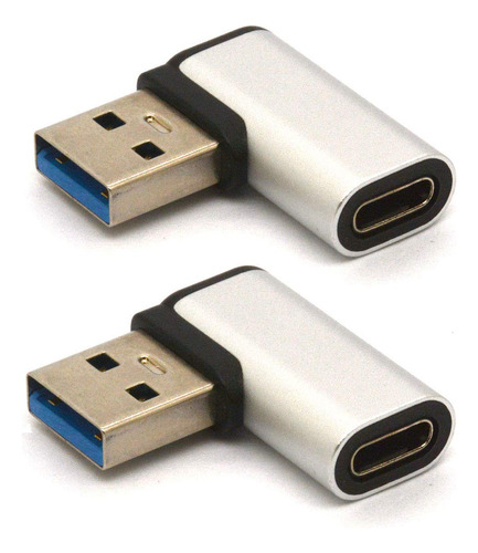 Piihusw - Adaptador Usb C A Usb 3.0, 90 Grados Usb 3.0 A Mac