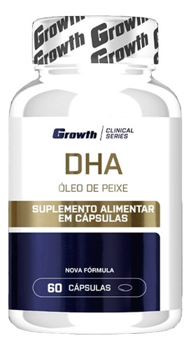Dha Omega 3 (60 Caps) - Growth Supplements