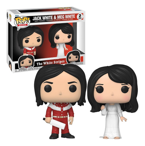 Pop! Funko Jack & Meg White #2 | Rocks | The White Stripes