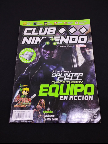 Revista Club Nintendo Año 14 No 3 Splinter Cell Chaos Theory