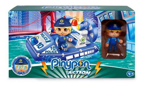 Pinypon Action Super Lancha De Policía