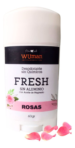 Desodorante Natural Hombre Mujer Organico Vegano 60 Gr