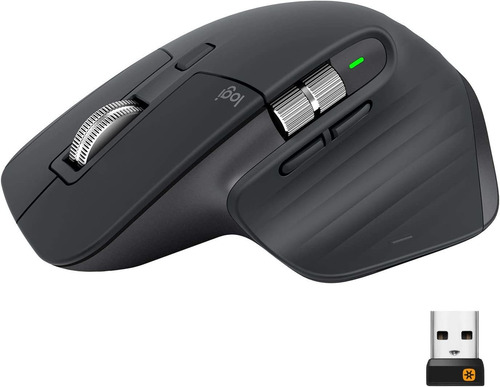 Mouse Logitech Mx Master 3, Sem Fio, 4000 Dpi, Ergonômico