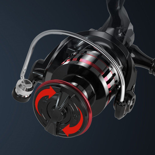 Imagen 9 de 10 de Reel Frontal Caster Black Widow 6006 Variada Mar 6 Rulemanes