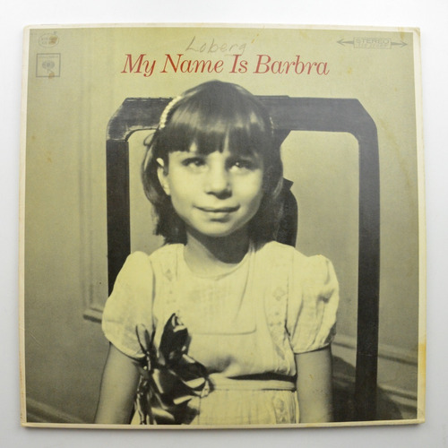 Lp Disco Vinilo Barbra Streisand - My Name Is Barbra - 1965