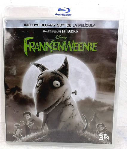 Frankenweenie(disney) Blu-ray 3d Original 