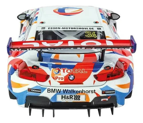 Carrera Evolution – BMW M6 GT3 Walkenhorst Motorsport, Nr. 34 – 1:32 Schaal, Met Voor- En Achterlichten – Officiële BMW-licentie Racebaan Auto 1:32 Schaal