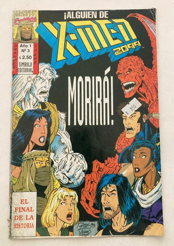 Comic Marvel: X-men (hombres X) 2099 #3. Símbolo Editorial