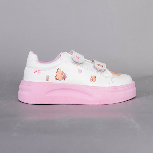 Zapatilla Infantil Yesiimorena Capybara Niña Capibara Velcro