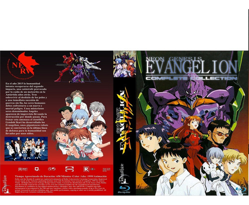 Serie Evangelion Blu Ray Oficial