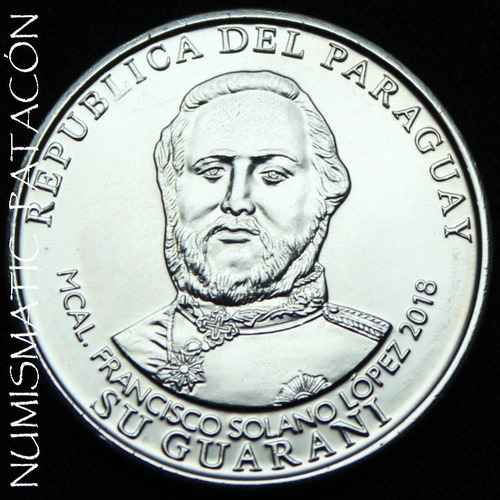 Moneda De Paraguay 1000 Guaranies 2018 Sin Circular - Km 198