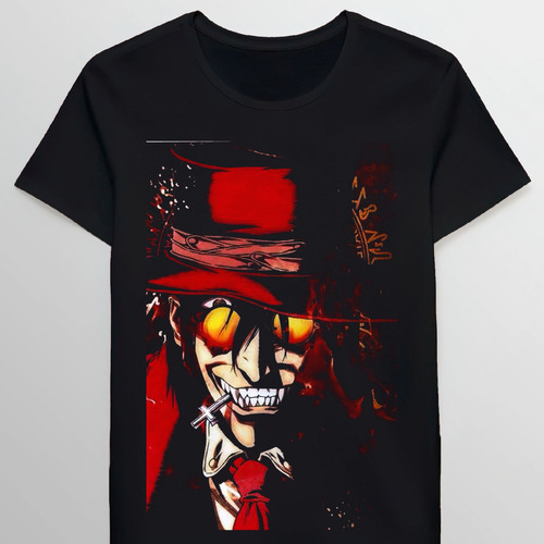 Remera Hellsing Alucard Snarl Search And Destroy 74362292